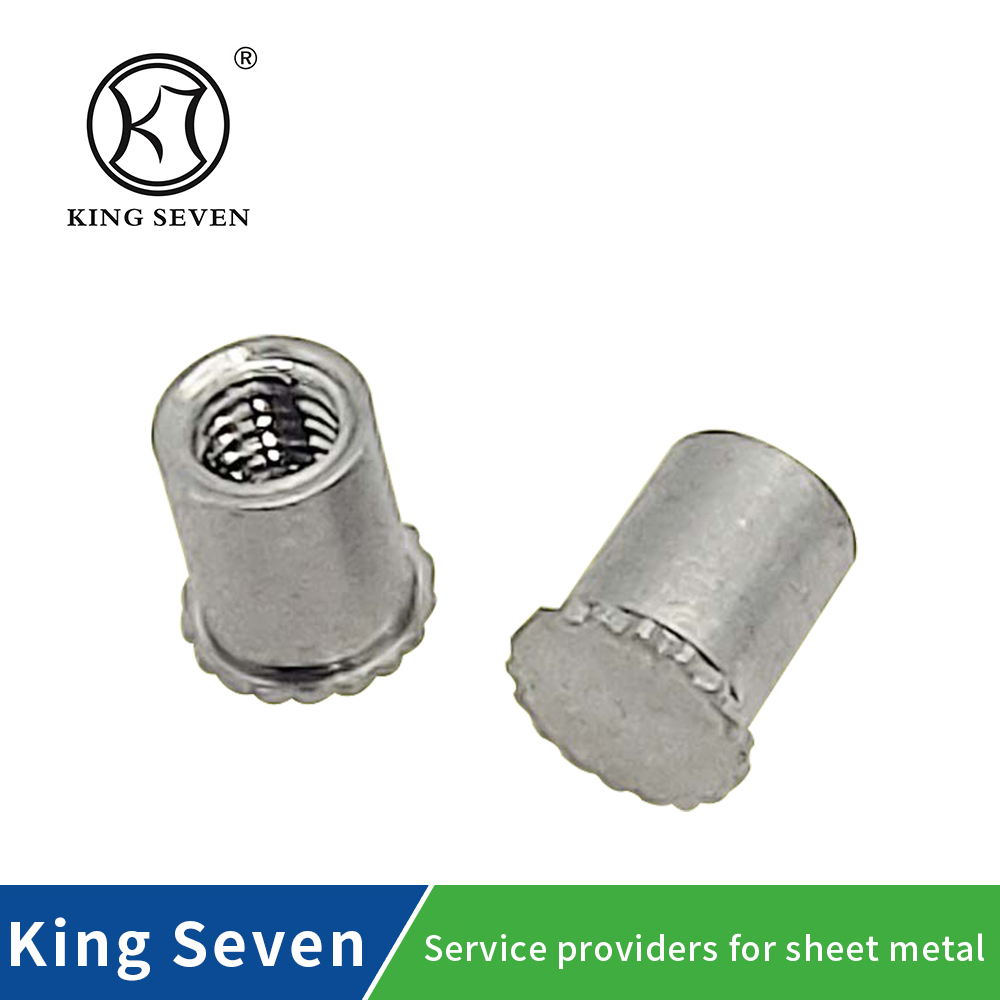 Toothed Blind hole threaded self-clinching standoffs