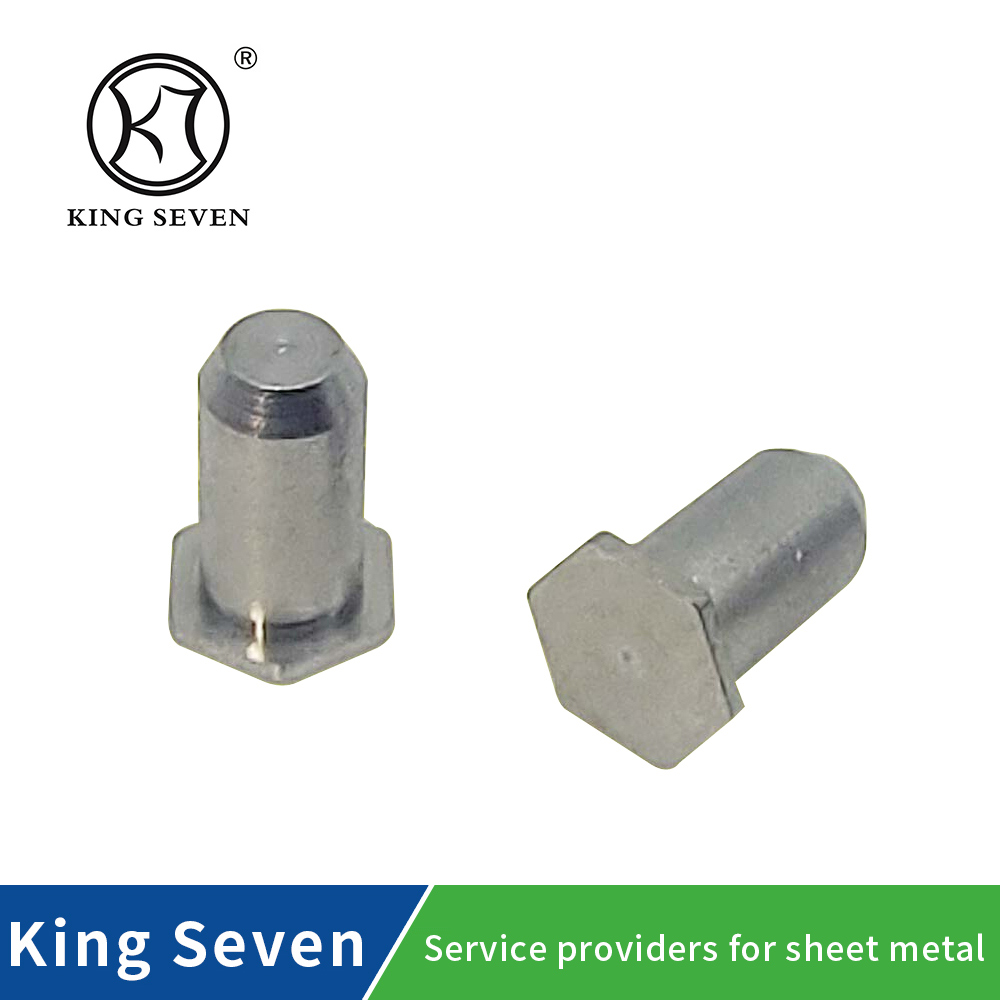 Hexagonal self-clinching pins